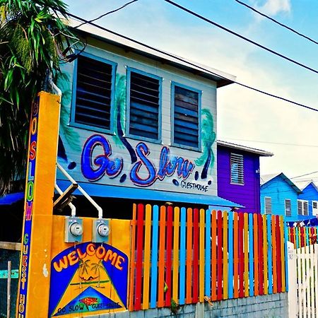 Go Slow Guesthouse Caye Caulker Kültér fotó